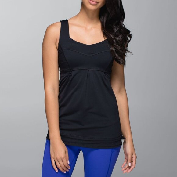Lululemon Tame Me Tank in Black - Picture 1 of 7